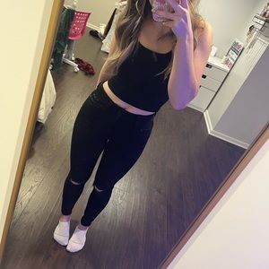 American eagle (0 short) skinny jeans